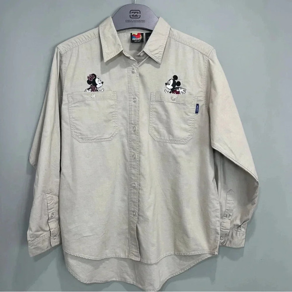 Disney Jerry Leigh Mickey Shirt Men size Large - Picture 1 of 13